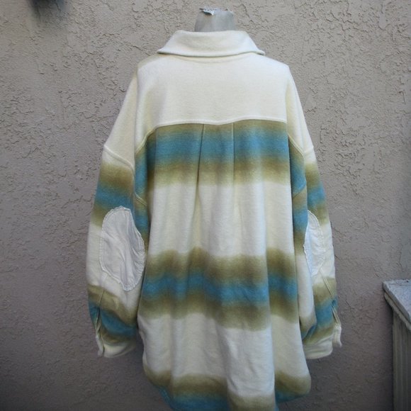 NWT FREE PEOPLE ~ WEST COAST RUBY JACKET ~ L ~ IVORY COMBO ~ - Picture 7 of 12